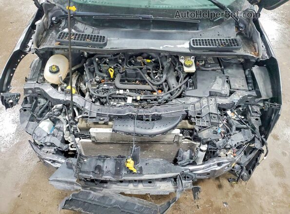 1FMCU9GD0KUC04609 2019 FORD ESCAPE Gray Widok komory silnika