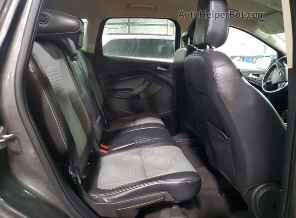 1FMCU9GD0KUC04609 2019 FORD ESCAPE Gray Widok wnętrza z tyłu