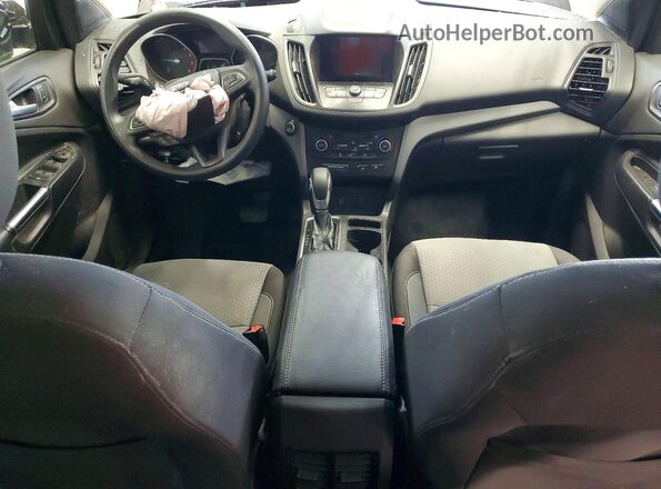 1FMCU9GD3KUA08681 2019 FORD ESCAPE Blue Dashboard view
