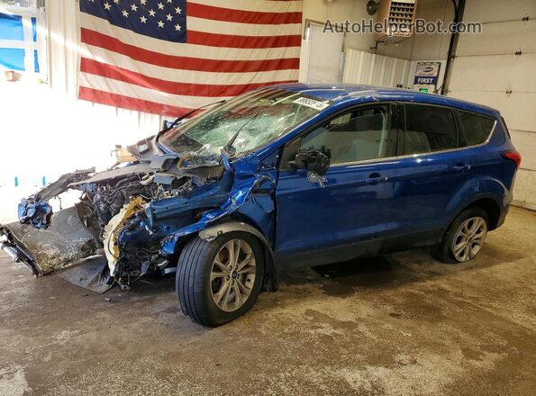 1FMCU9GD3KUA08681 2019 FORD ESCAPE Blue Front left