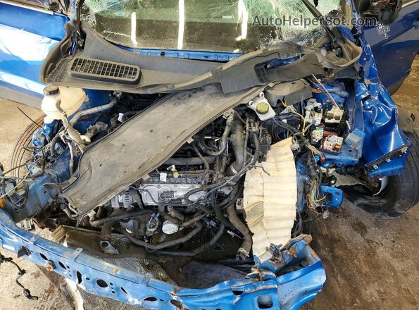 1FMCU9GD3KUA08681 2019 FORD ESCAPE Blue Engine compartment view