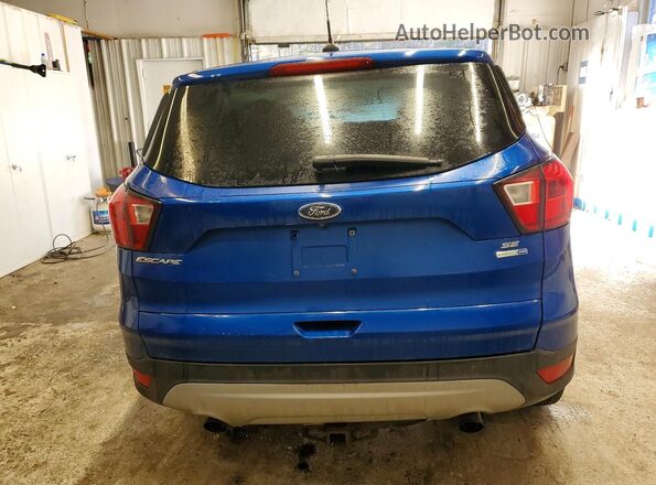 1FMCU9GD3KUA08681 2019 FORD ESCAPE Blue Rear view