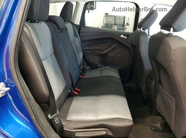 1FMCU9GD3KUA08681 2019 FORD ESCAPE Blue Rear interior view