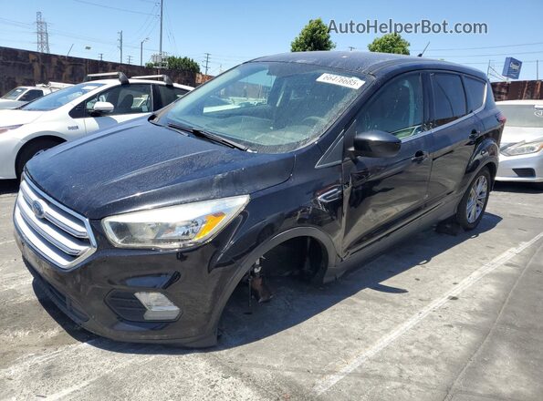 1FMCU9GD3KUB30201 2019 FORD ESCAPE Black Przód lewy