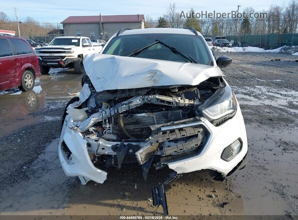 1FMCU9GD6KUC23682 2019 FORD ESCAPE Белый Вид панели приборов
