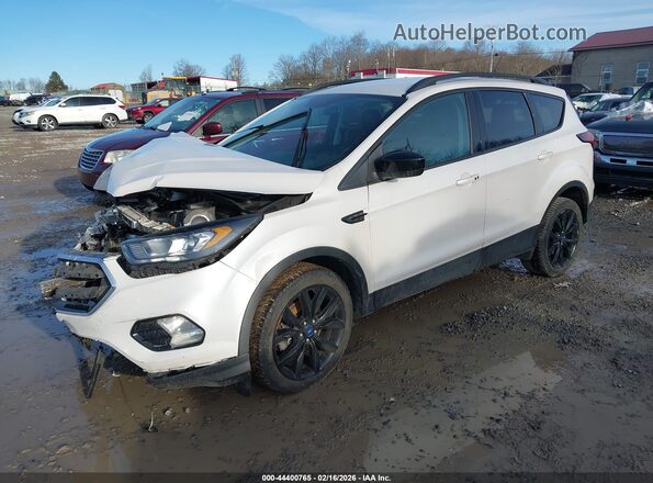 1FMCU9GD6KUC23682 2019 FORD ESCAPE Белый Передняя левая четверть