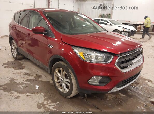 1FMCU9GD7KUA40811 2019 FORD ESCAPE Burgundy Przód prawy
