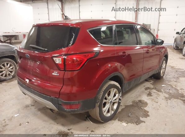 1FMCU9GD7KUA40811 2019 FORD ESCAPE Burgundy Tył prawy