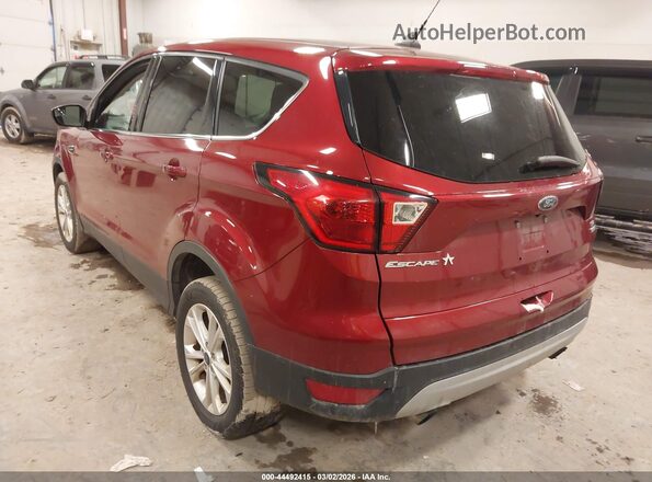 1FMCU9GD7KUA40811 2019 FORD ESCAPE Burgundy Tył lewy
