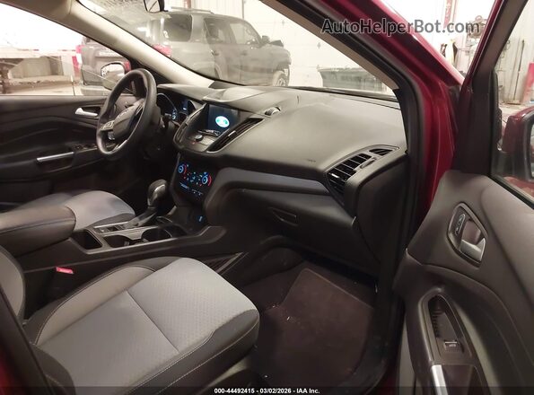 1FMCU9GD7KUA40811 2019 FORD ESCAPE Burgundy Widok wnętrza z przodu