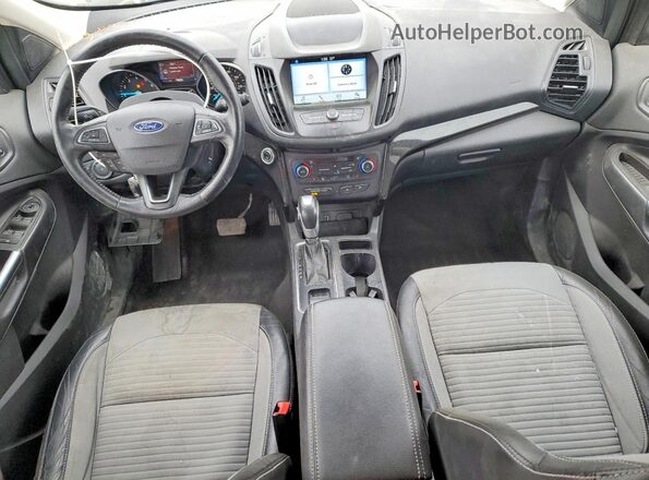 1FMCU9GD7KUB02935 2019 FORD ESCAPE White Вид панелі приладів