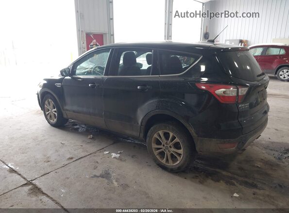 1FMCU9GD8HUD59269 2017 FORD ESCAPE Черный Задняя левая четверть