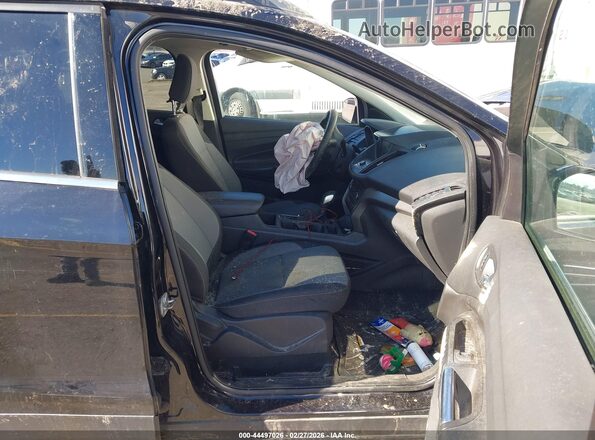 1FMCU9GD8KUB82259 2019 FORD ESCAPE Black Front interior view