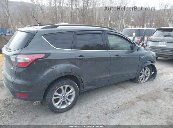 1FMCU9GD9JUA81990 2018 FORD ESCAPE Серый Задняя правая четверть