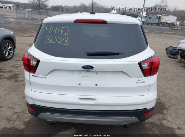 1FMCU9GD9KUB65325 2019 FORD ESCAPE White 
