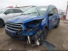 2019 Ford Escape Se Синий vin: 1FMCU9GD9KUC42016