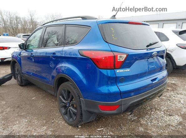 1FMCU9GD9KUC42016 2019 FORD ESCAPE Синий Задняя левая четверть
