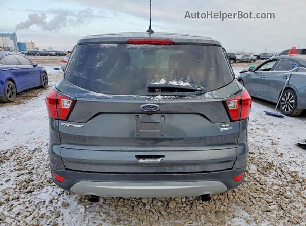 1FMCU9GD9KUC50617 2019 FORD ESCAPE Gray Rear view