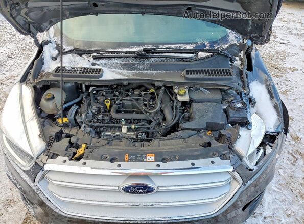 1FMCU9GD9KUC50617 2019 FORD ESCAPE Gray Engine compartment view