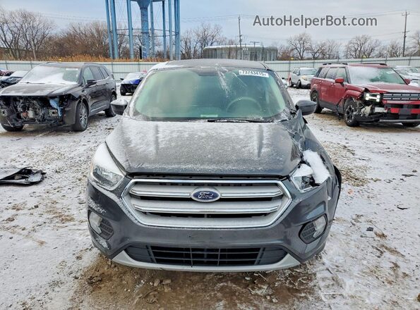 1FMCU9GD9KUC50617 2019 FORD ESCAPE Gray Front view