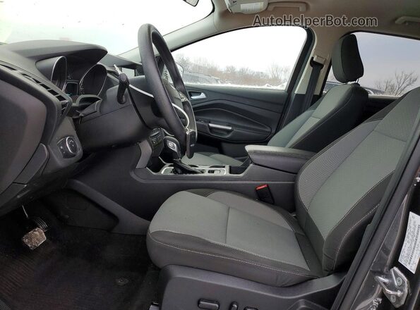 1FMCU9GD9KUC50617 2019 FORD ESCAPE Gray Front interior view