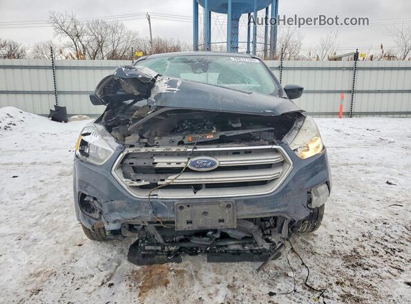 1FMCU9GDXKUB97572 2019 FORD ESCAPE Blue Front view