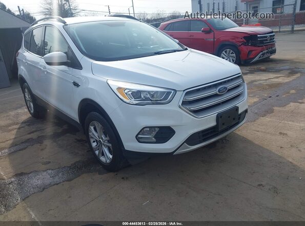 1FMCU9HD3KUB77047 2019 FORD ESCAPE Белый Передняя правая четверть