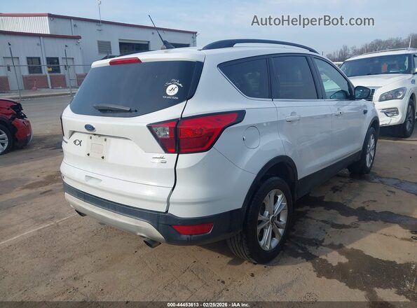 1FMCU9HD3KUB77047 2019 FORD ESCAPE Белый Задняя правая четверть