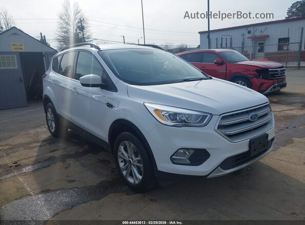 1FMCU9HD3KUB77047 2019 FORD ESCAPE Белый Вид задней части салона