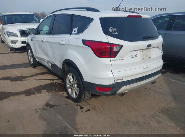 1FMCU9HD3KUB77047 2019 FORD ESCAPE Белый Задняя левая четверть