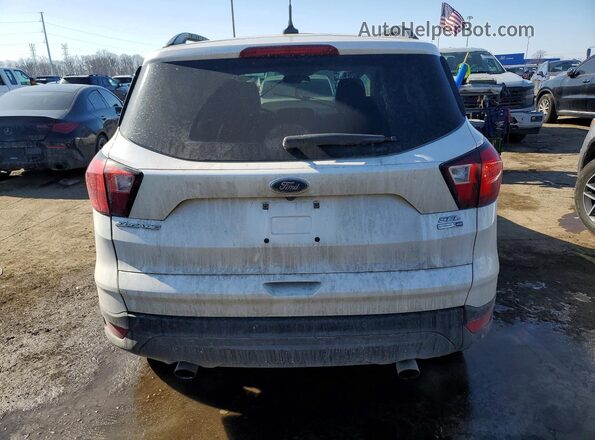 1FMCU9HD3KUC00388 2019 FORD ESCAPE White Widok z tyłu