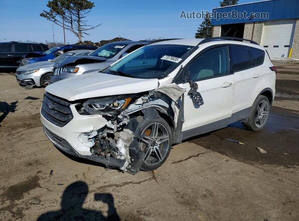 1FMCU9HD3KUC00388 2019 FORD ESCAPE White Przód lewy