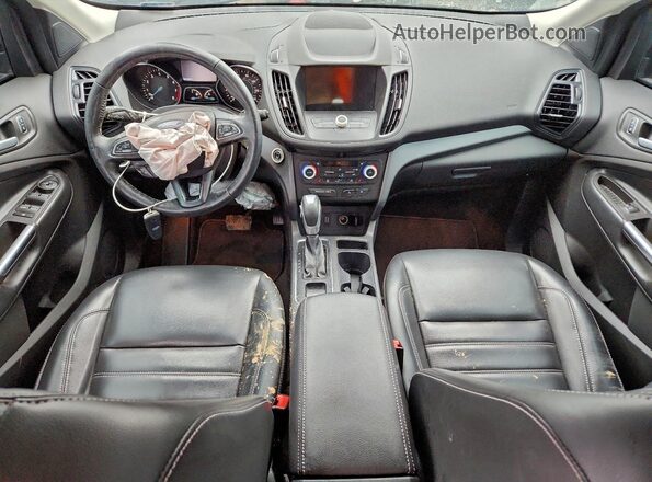 1FMCU9HDXKUA89340 2019 FORD ESCAPE Черный Вид панели приборов