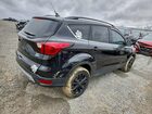 2019 Ford Escape Sel Черный vin: 1FMCU9HDXKUA89340