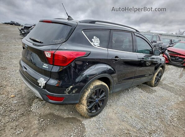1FMCU9HDXKUA89340 2019 FORD ESCAPE Черный Задняя правая четверть