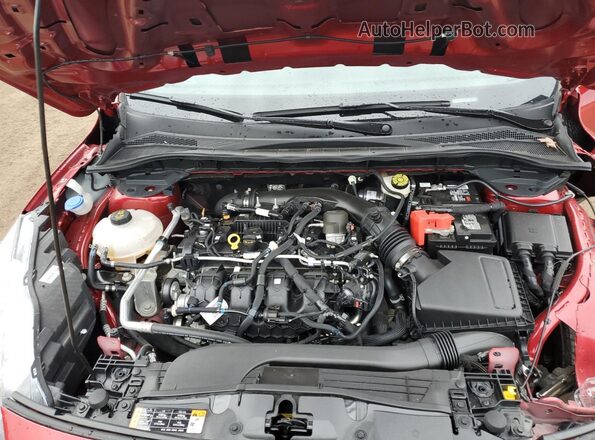 1FMCU9J97NUB86098 2022 FORD ESCAPE Красный Вид подкапотного пространства