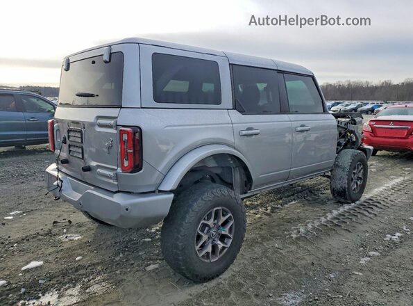 1FMDE5DH8NLB02857 2022 FORD BRONCO Silver Հետևի աջ