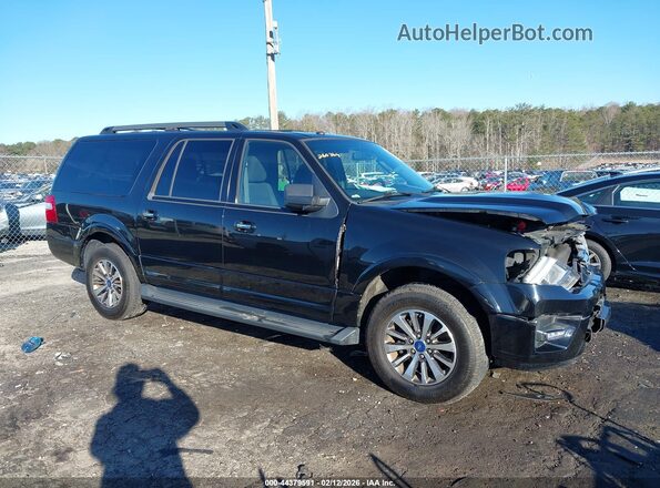 1FMJK1HT8HEA74778 2017 FORD EXPEDITION EL Черный Вид задней части салона