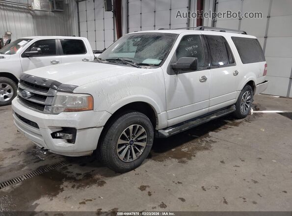 1FMJK1JT8GEF08657 2016 FORD EXPEDITION EL Белый Передняя левая четверть