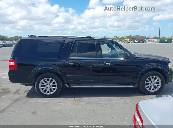 1FMJK1KT6GEF36634 2016 FORD EXPEDITION EL Черный Вид задней части салона