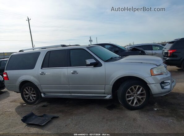 1FMJK1KT8GEF49613 2016 FORD EXPEDITION EL Серебряный Вид задней части салона