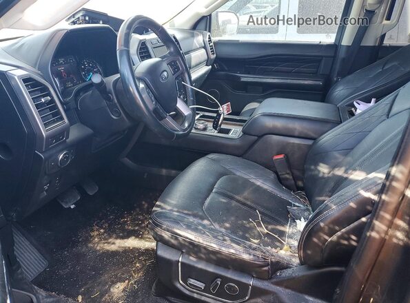 1FMJK1LT9LEA71095 2020 FORD EXPEDITION Черный Вид салона спереди