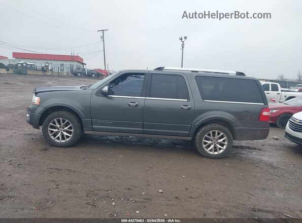 1FMJK1MT1GEF45514 2016 FORD EXPEDITION EL Серый Панорамный вид салона 360°