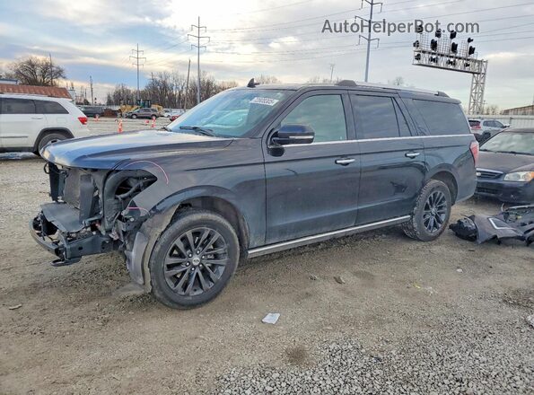 1FMJK2AT0KEA45332 2019 FORD EXPEDITION Черный Передняя левая четверть