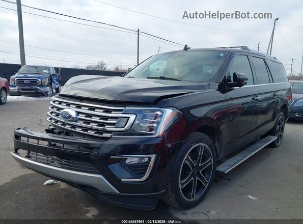 1FMJK2AT0MEA35483 2021 FORD EXPEDITION Black Przód lewy