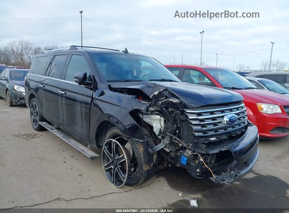 1FMJK2AT0MEA35483 2021 FORD EXPEDITION Black Przód prawy