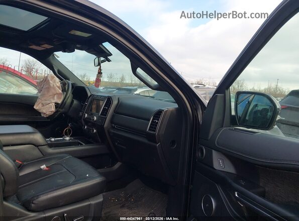 1FMJK2AT0MEA35483 2021 FORD EXPEDITION Black Widok wnętrza z przodu