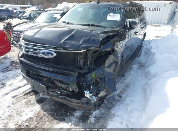 1FMJK2AT2KEA28838 2019 FORD EXPEDITION MAX Черный Передняя левая четверть