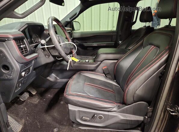 1FMJK2AT3NEA40176 2022 FORD EXPEDITION Черный Вид салона спереди
