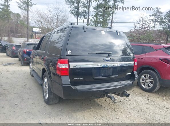 1FMJU2AT9GEF49556 2016 FORD EXPEDITION Черный Задняя левая четверть